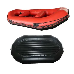 New Arrival 430Cm Paddle Rafting Pack Kayak Water Rubber Row Inflatable Rafting Boat