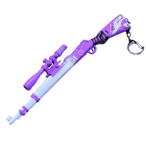 สกิน <span class=keywords><strong>Kar98k</strong></span>-พวงกุญแจปืนสไนเปอร์โมเดลอาวุธโลหะเต็มรูปแบบ3D ปั้นปืนจำลองขนาดเล็กของสะสมจี้ของเล่นเด็ก - Product Image 1