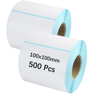 Özelleştirilebilir barkod etiket yüksek yapışkanlı termal etiket yapışkanlı termal nakliye etiketi - Product Image 3