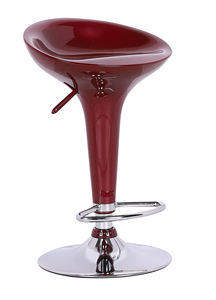 <span class=keywords><strong>Tabouret</strong></span> <span class=keywords><strong>de</strong></span> <span class=keywords><strong>bar</strong></span> en plastique ABS rouge au design contemporain avec repose-pieds et dossier <span class=keywords><strong>bas</strong></span> pour la salle à manger et les meubles <span class=keywords><strong>de</strong></span> <span class=keywords><strong>bar</strong></span> - Product Image 4
