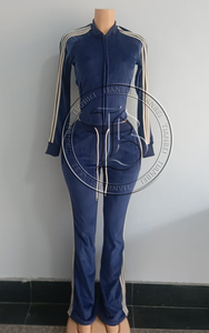 <span class=keywords><strong>Ensemble</strong></span> de survêtement Y2K en velours 2026, tenue universitaire printemps avec fermeture éclair, <span class=keywords><strong>ensemble</strong></span> de jogging en coton deux pièces, <span class=keywords><strong>ensemble</strong></span> de sportswear Lougewear - Product Image 4