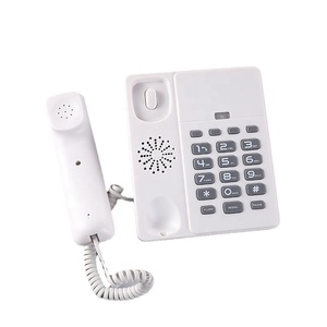 Alcatels Design Téléphone filaire avec appels entrants Indicateur LED rouge et banque Téléphone <span class=keywords><strong>fixe</strong></span> facile à utiliser Aucune batterie requise - Product Image 2