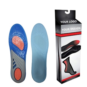 Solette Ortopediche Sportive Unisex in Gel di <span class=keywords><strong>Silicone</strong></span> con Supporto per Arco Plantare, Effetto Massaggiante per Scarpe da Corsa, Marca OEM - Product Image 1