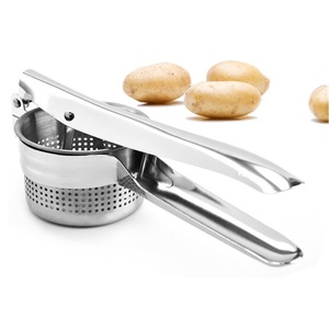 New Stainless Steel Press Potato Manual Potato Masher Kitchen Fruit Manual Juicer Lemon <b>Squeezer</b> - Product Image 1