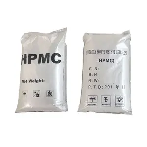 Plester gigitan selulosa HPMC tingkat industri Hpmc viskositas rendah untuk Bubuk dempul