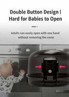 Probebi Penutup Tombol Gas Dapur dengan Logo Kustom Probebi, Pengaman Kompor PC untuk Bayi, Kunci Pengaman Oven, Produsen OEM/ODM