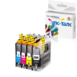 מיכל דיו lc563 lc 563 565 567 569 lc583 צבע פרימיום תואם מחסנית דיו עבור אח MFC-J2510 MFC-J3520 מדפסת - Product Image 1