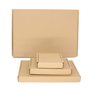 Kraft <b>Paper</b> Mailer <b>Boxes</b> Rectangle Shape Packaging Box Set for Shipping and <b>Storage</b> - Product Image 1
