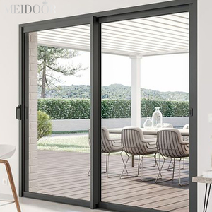 Porte Scorrevoli Manuali <span class=keywords><strong>in</strong></span> <span class=keywords><strong>Alluminio</strong></span> di Alta Qualità per Interni ed Esterni, Vendita all'Ingrosso - Product Image 2