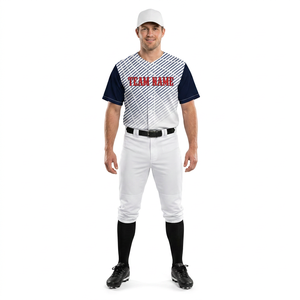 Conjunto de Camiseta y Pantalones de Béisbol Morados - Número de Equipo Personalizado 00 - Tela Transpirable que Absorbe la Humedad - Alta Calidad Unisex para Adultos - Product Image 1