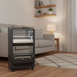 Chauffage mobile au gaz de bonne qualité, propane, butane, infrarouge, avec filet de protection épais, pour la maison, avec CE - Product Image 2