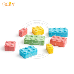 Venta al por mayor de fábrica, bloque con sabor afrutado, tabletas prensadas, dulces surtidos con forma de dibujos animados con opciones de bricolaje, fáciles de hacer - Product Image 2
