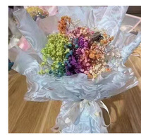 Papier d'emballage pour fleurs en forme de rose, imperméable, mat, pour la Saint-Valentin, pour les fleuristes, pour les bouquets de fleurs