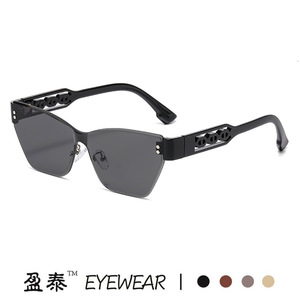 Eyewear Cat Eye Sunglasses <b>Pink</b> <b>Frame</b> Pc Lens UV400 Women Lightweight - Product Image 2