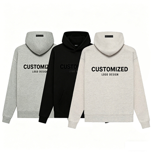 Sudadera con Capucha Personalizada de Algodón 1.1 de Alta Calidad para Hombre, Talla 2XL, Color Negro, Colección 1977 SS22, Marca Fear Gods, Envío desde Almacén en EE. UU. - Product Image 1
