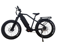 Vélo électrique à moteur central Bafang Peak 3000W, double batterie 48V15Ah, pneus larges Chaoyang 26 pouces, frein hydraulique, 8 vitesses
