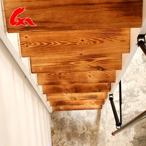 <span class=keywords><strong>Escalera</strong></span> Telescópica Ajustable para Ático, <span class=keywords><strong>de</strong></span> <span class=keywords><strong>Madera</strong></span>, <span class=keywords><strong>con</strong></span> Peldaños Antideslizantes, Capacidad <span class=keywords><strong>de</strong></span> Carga <span class=keywords><strong>de</strong></span> 300 kg, Diseño Moderno, Plegable - Product Image 4