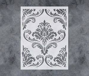 <span class=keywords><strong>Pochoir</strong></span> en plastique à motif floral damassé, alternative au papier peint, décoration murale pour la maison, <span class=keywords><strong>pochoir</strong></span> mural - Product Image 1