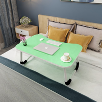 Bureau d'ordinateur pliable Design coloré Table simple pliante moderne bureau de lit d'étude Table d'ordinateur portable pour bureau à domicile