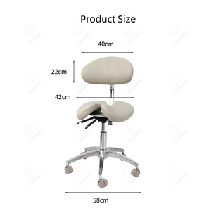 Taburete Dental, Taburete de Operación, Taburete de Enfermería, Silla de Montar Dental para Consultorio Dental - Product Image 3