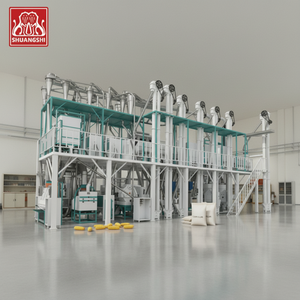 200t Maismühlen <span class=keywords><strong>200</strong></span> Tonnen pro Tag Getreide-Mais-Mehl-Verarbeitungsanlage zum Verkauf Maismaster Walzenmühlen - Product Image 1