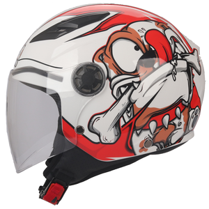Casques de moto demi-visage pour enfants, le <span class=keywords><strong>meilleur</strong></span> <span class=keywords><strong>casque</strong></span> pour bébés enfants ece22-05, 205 - Product Image 4
