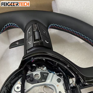 Volantes Deportivos de Cuero Cómodos Feigeer Tech para <span class=keywords><strong>BMW</strong></span> F10 F30 F15 E70 E87 E90 M3 M5 - Product Image 4