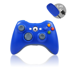 Controlador con Cable para XBOX360, Controlador de Juego Somatosensorial con Vibración de 2.4G para 360 y PC - Product Image 5