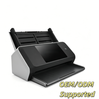 Scanner de documents A3 haute vitesse OEM/ODM CIS USB 50ppm 100ipm recto-verso 100 feuilles ADF couleur 24 bits numérisation facile 600dpi personnalisé pour bureau