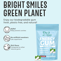 Chewing-gum Énergisant Marque Blanche au Xylitol pour la Protection Dentaire – Neuro Gum Énergie et Concentration pour Adultes, Menthes Nootropiques à la Menthe Poivrée
