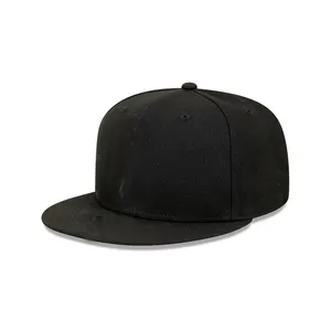 عالية الجودة أسود فارغة عادي الرجال قبعة بيسبول القبعات مخصص قبعة بيسبول ذات شعار مطرز قبعة بيسبول