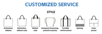 Sac de courses réutilisable en non-tissé, petite taille, logo personnalisé, certifié GRS, recyclable, capacité de charge 15 kg, poche intérieure, pour la vente en gros