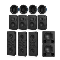 C4290-A-Ensemble de vêtements, amplificateur audio domestique électronique grand public - Haut-parleur 2 canaux 150 Watts, haut-parleur professionnel