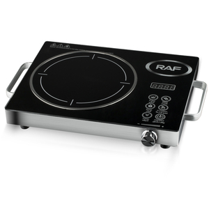Placa Calefactora <span class=keywords><strong>Eléctrica</strong></span> <span class=keywords><strong>Portátil</strong></span> RAF R.8019 de Alta Calidad, Gran Potencia, Un Solo Quemador, <span class=keywords><strong>Cocina</strong></span> Infrarroja - Product Image 2