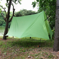 Hamac pluie mouche bâche tente imperméable léger abri tente Camping hamac pluie mouche