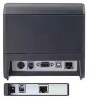 Printer Thermal Desktop 80mm Kecepatan Tinggi 230mm/s Mesin Printer Cetak Cepat Performa Stabil Pembuat Printer POS untuk Retail