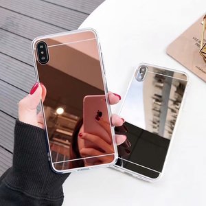 Estuche de espejo de galvanoplastia de alto rendimiento para iPhone 16 Estuche de nueva llegada para iPhone 11 12 <span class=keywords><strong>13</strong></span> 14 15 16ProMax Mirror Back Cover - Product Image 2