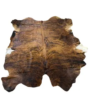 Brindle Cowhide Rug Real Natural Fur Rugs Cow Leather For Bags luxury living room carpet