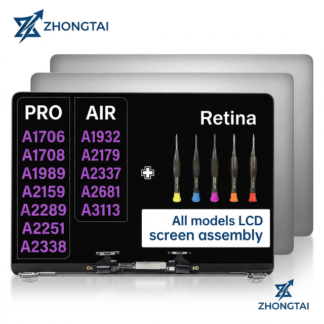 OEM 13-inch LCD Screen Full Assembly Replacement for MacBook Air Retina Pro Models