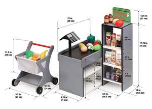 Juego <span class=keywords><strong>de</strong></span> muebles <span class=keywords><strong>de</strong></span> cocina para <span class=keywords><strong>muñecas</strong></span> <span class=keywords><strong>de</strong></span> 18 pulgadas, cocina <span class=keywords><strong>de</strong></span> juego completo con accesorios para <span class=keywords><strong>muñecas</strong></span>, inspira el juego imaginativo y creativo - Product Image 2