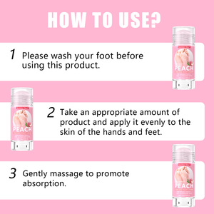 Bálsamo Profesional para Pies con Miel de Durazno, para Talones Secos y Agrietados, Reparación Intensiva, Hidratación, Tratamiento Curativo para el Cuidado de los Pies - Product Image 5