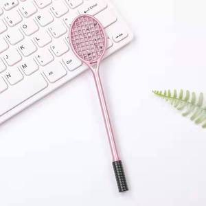 Bolígrafo de Gel <span class=keywords><strong>para</strong></span> raqueta de bádminton, bonito estilo de raqueta de tenis, papelería creativa - Product Image 5