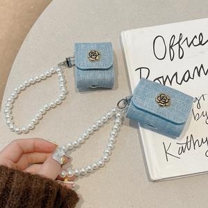 Funda para auriculares AP126 Trendy Cowboy Camellia adecuada para auriculares <span class=keywords><strong>AirPods</strong></span> <span class=keywords><strong>123</strong></span>/Pro 2 - Product Image 2