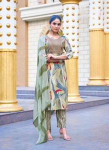 Artridhh 9 Suman Vol 3 Surat Wholesale Kurti Indian Pakistani Silk Ethnic Dress for Girls <b>Ladies</b> Daily Wear Special Occasions - Product Image 2
