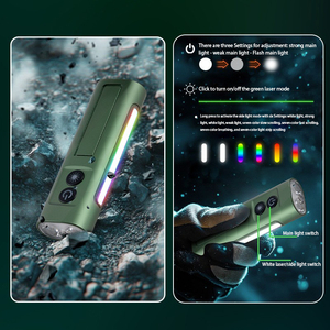 ไฟ<span class=keywords><strong>ทำงาน</strong></span>แบบชาร์จ USB ทำจากอลูมิเนียมอัลลอยด์ ดีไซ<span class=keywords><strong>น</strong></span>์ทรงสี่เหลี่ยม ปรับอุณหภูมิสีได้หลายระดับ ไฟ LED พก<span class=keywords><strong>พาส</strong></span>ะดวก พร้อมแสงเล<span class=keywords><strong>เซ</strong></span>อร์ - Product Image 5