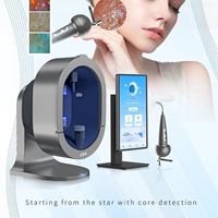 Analizador de Piel Profesional 3D con IA, Probador de Piel Facial Completo con Tecnología de Identificación Facial Digital con IA para Uso Doméstico o Comercial