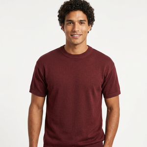 Camiseta de Hombre 100% Algodón Tejido, Personalizable con Bordado, Serigrafía, Fabricante y Proveedor Mayorista OEM - Product Image 1
