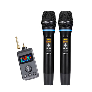 ไมโครโฟนไร้สายพกพาบลูทูธ M50 512 DSP พร้อมระบบป้องกันเสียงหอน ปรับแต่งได้ สำหรับการร้องเพลงในโบสถ์และการพูด - Product Image 1