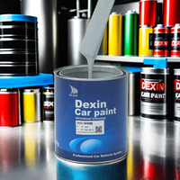DEXIN 2K Clear Coat Vernis automobile automobile à haute brillance avec effet miroir Apparence liquide Application de pulvérisation Exporté Suriname