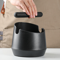 Contenitore per Fondi di Caffè Espresso in ABS con Barra Rimovibile e Base Antiscivolo, OEM, Vendita all'Ingrosso
